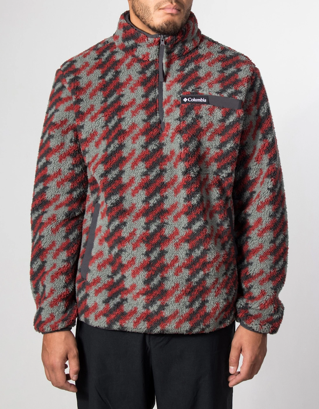 Regular Fit Rugged Ridge™ High Pile Quarter Zip Fleece