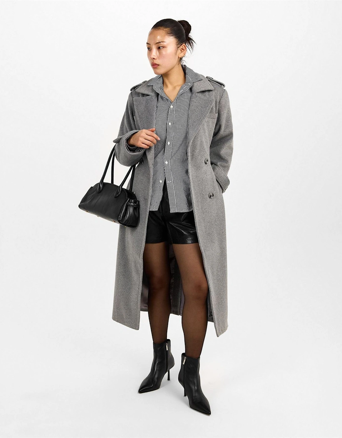 Sabine High Heel Block Ankle Boots