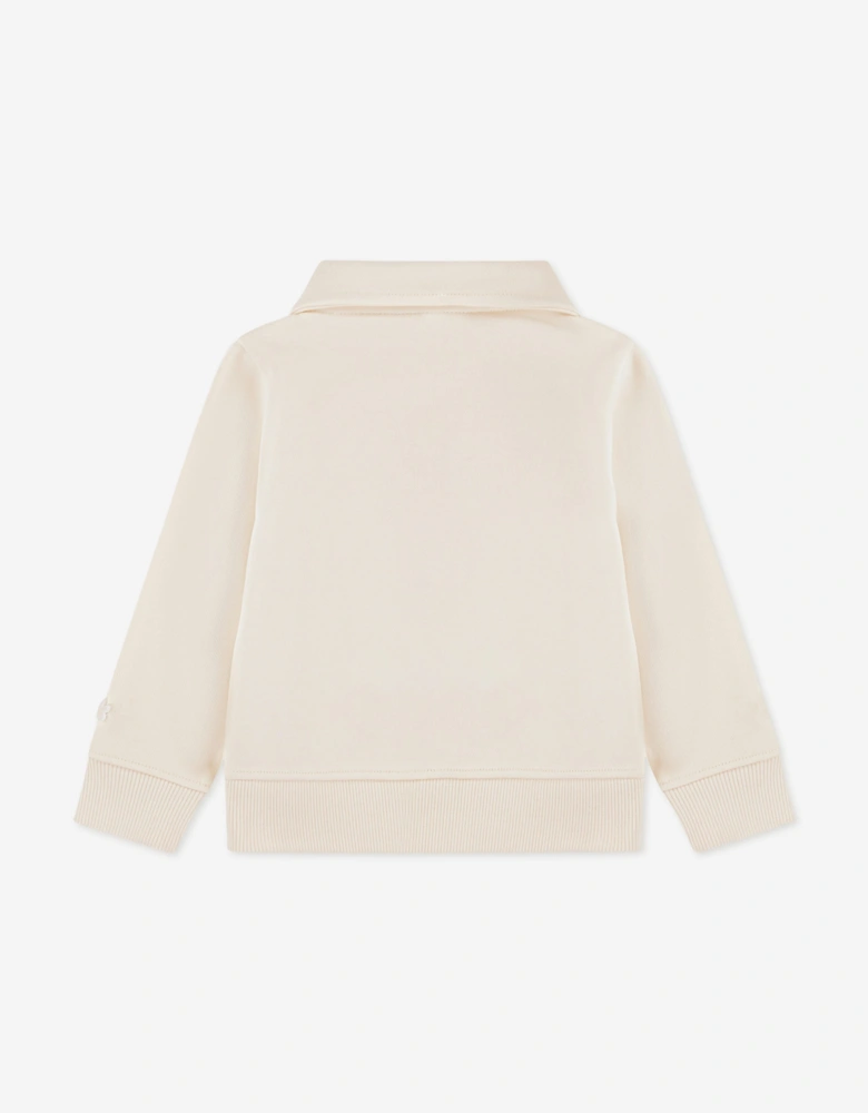 Lacoste Baby Polo Fleece Tracksuit in Ivory