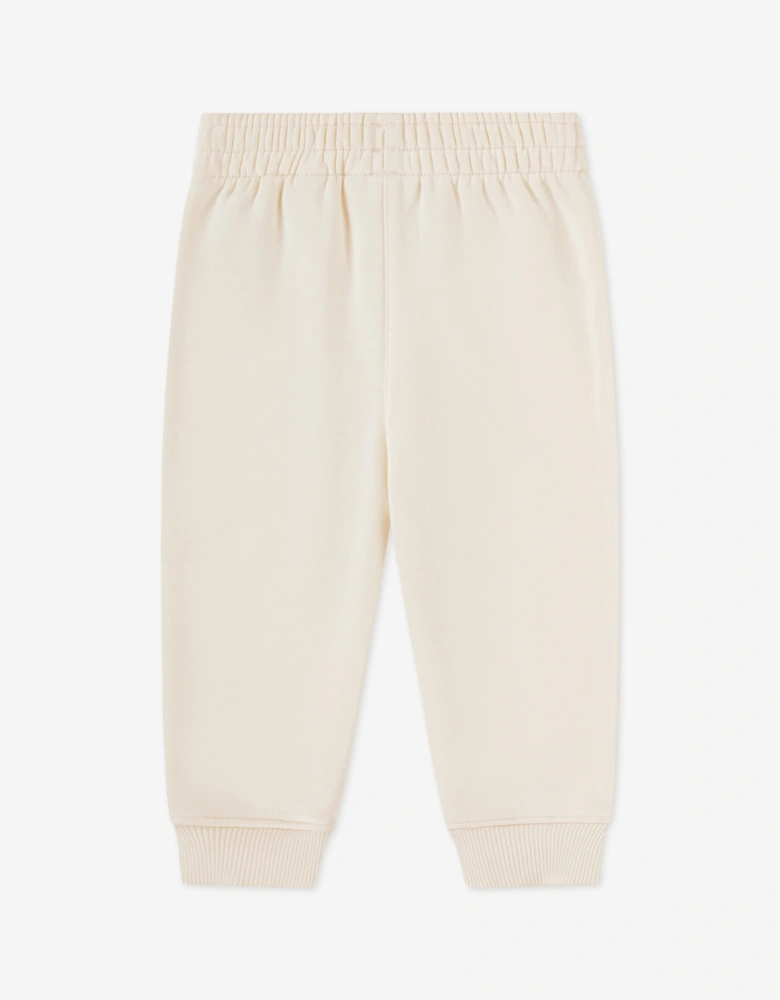 Lacoste Baby Polo Fleece Tracksuit in Ivory