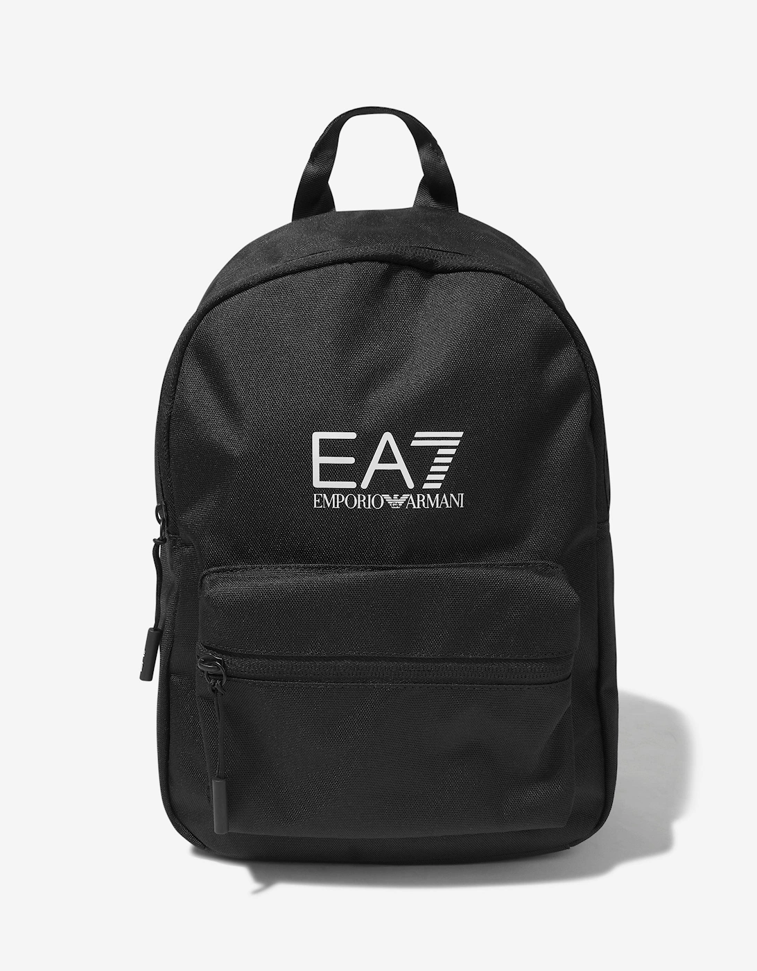 EA7 Emporio Armani Kids Logo Backpack in Black (34cm)