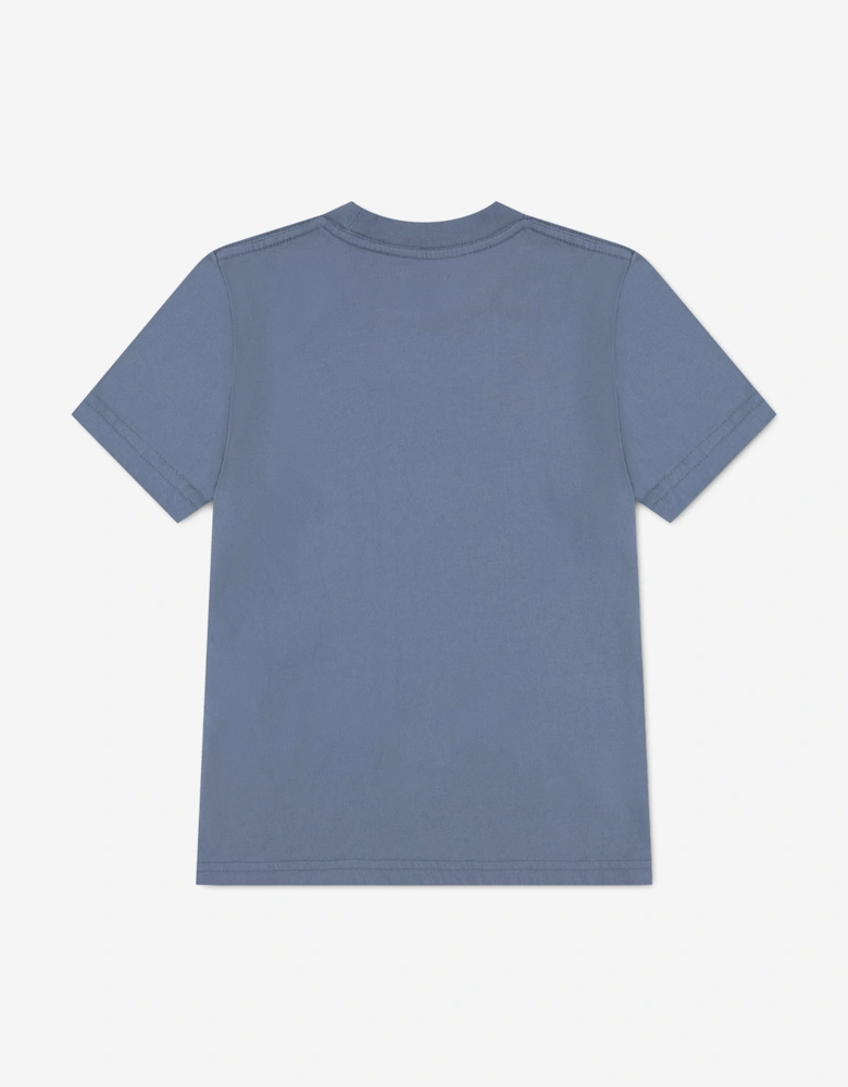 Abercrombie & Fitch Boys Moose Lockup T-Shirt in Blue