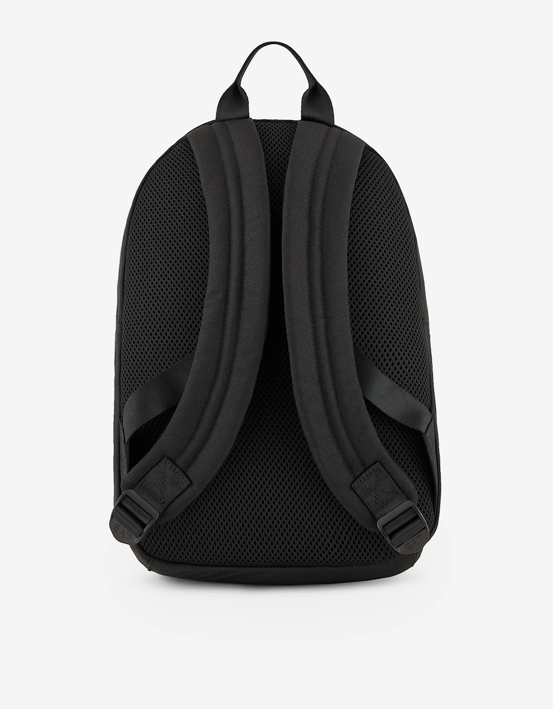 EA7 Emporio Armani Kids Gold Logo Backpack in Black (33cm)
