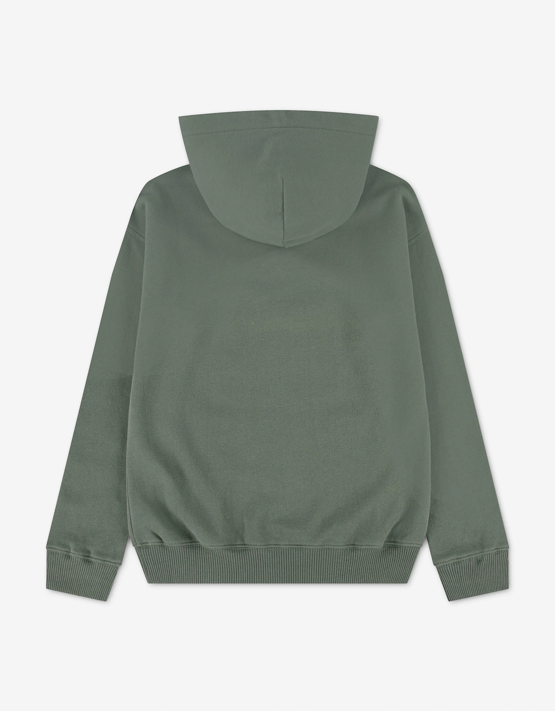 Abercrombie & Fitch Boys Logo Fleece Hoodie in Green