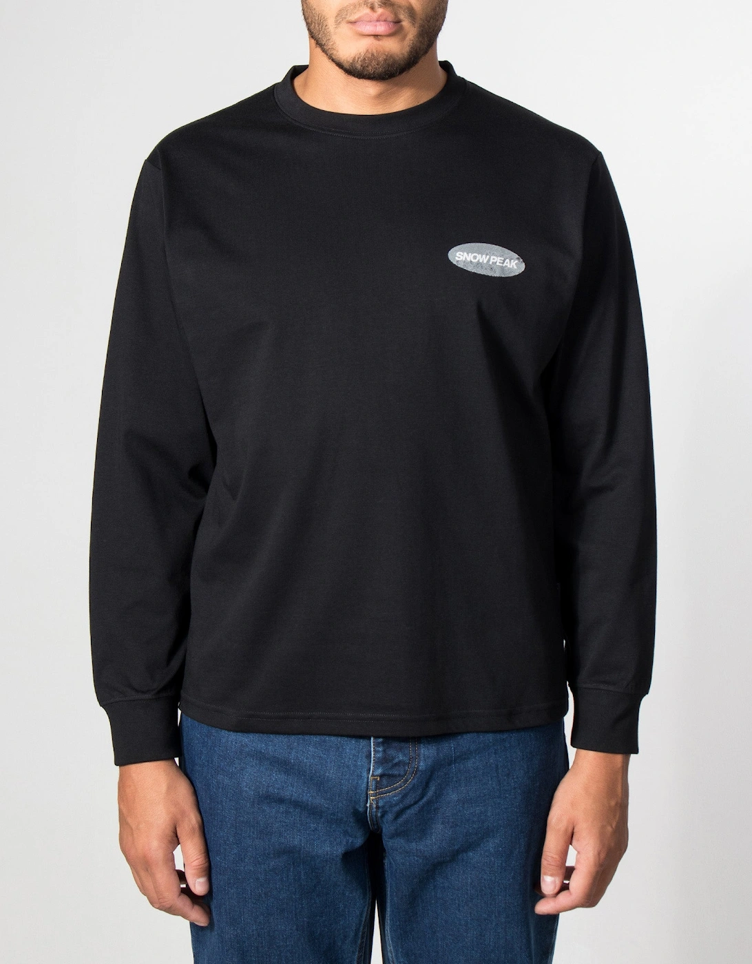 Relaxed Fit Campscape Long Sleeve T-Shirt