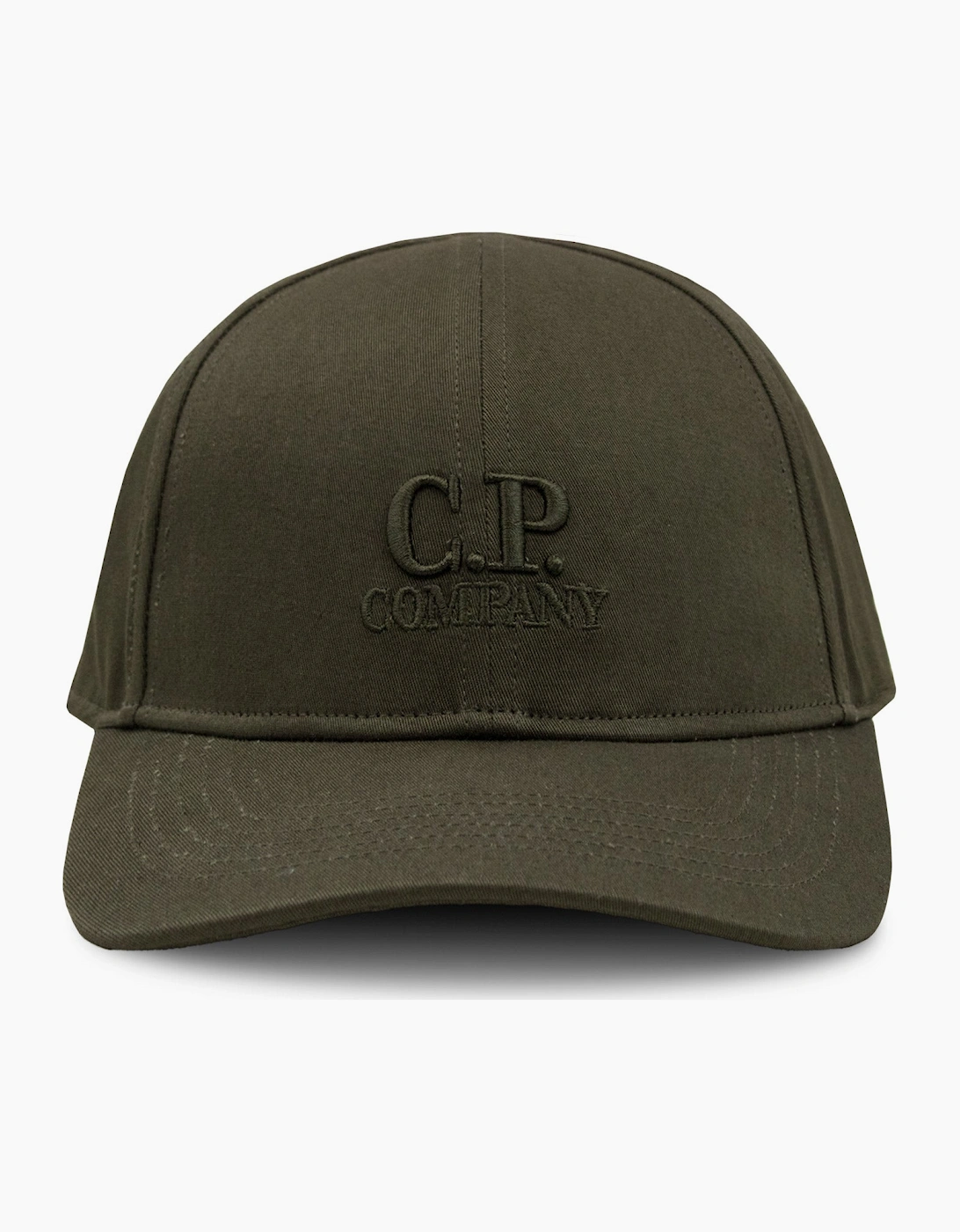 Cp Company Embroidered Logo Cap KHAKI 683