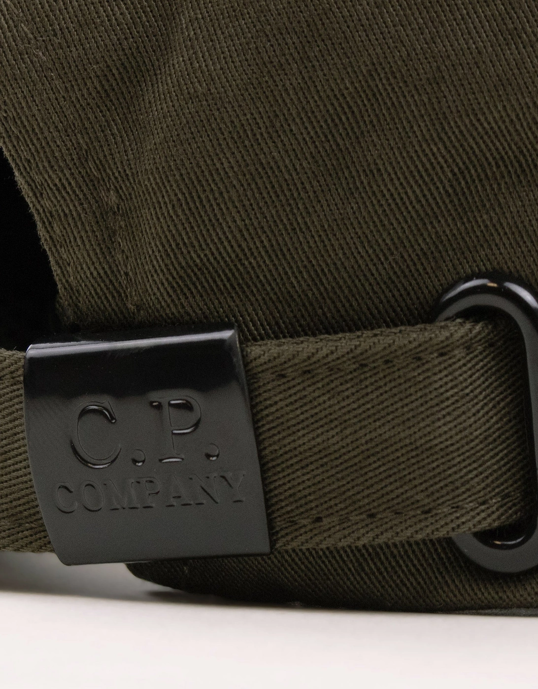 Cp Company Embroidered Logo Cap KHAKI 683