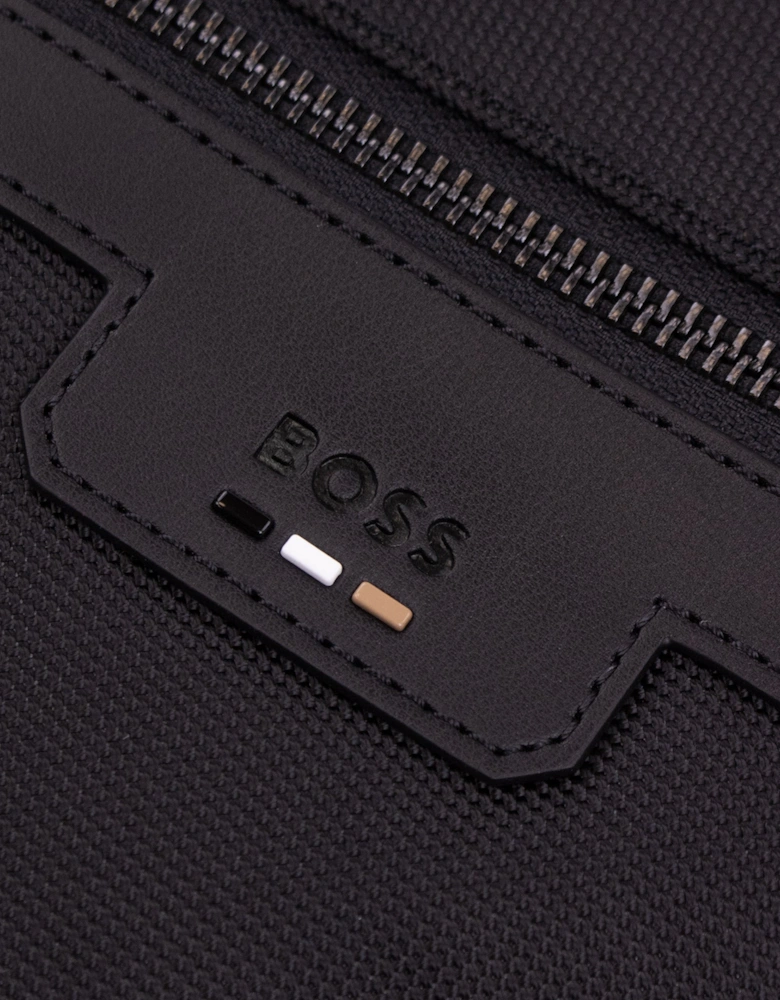Hugo Boss Ray N Zip Crossbody Bag Black 001