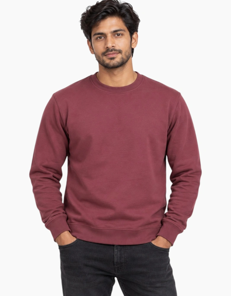 EX M&S Mens Sweatshirt Cotton Pullover Jumper