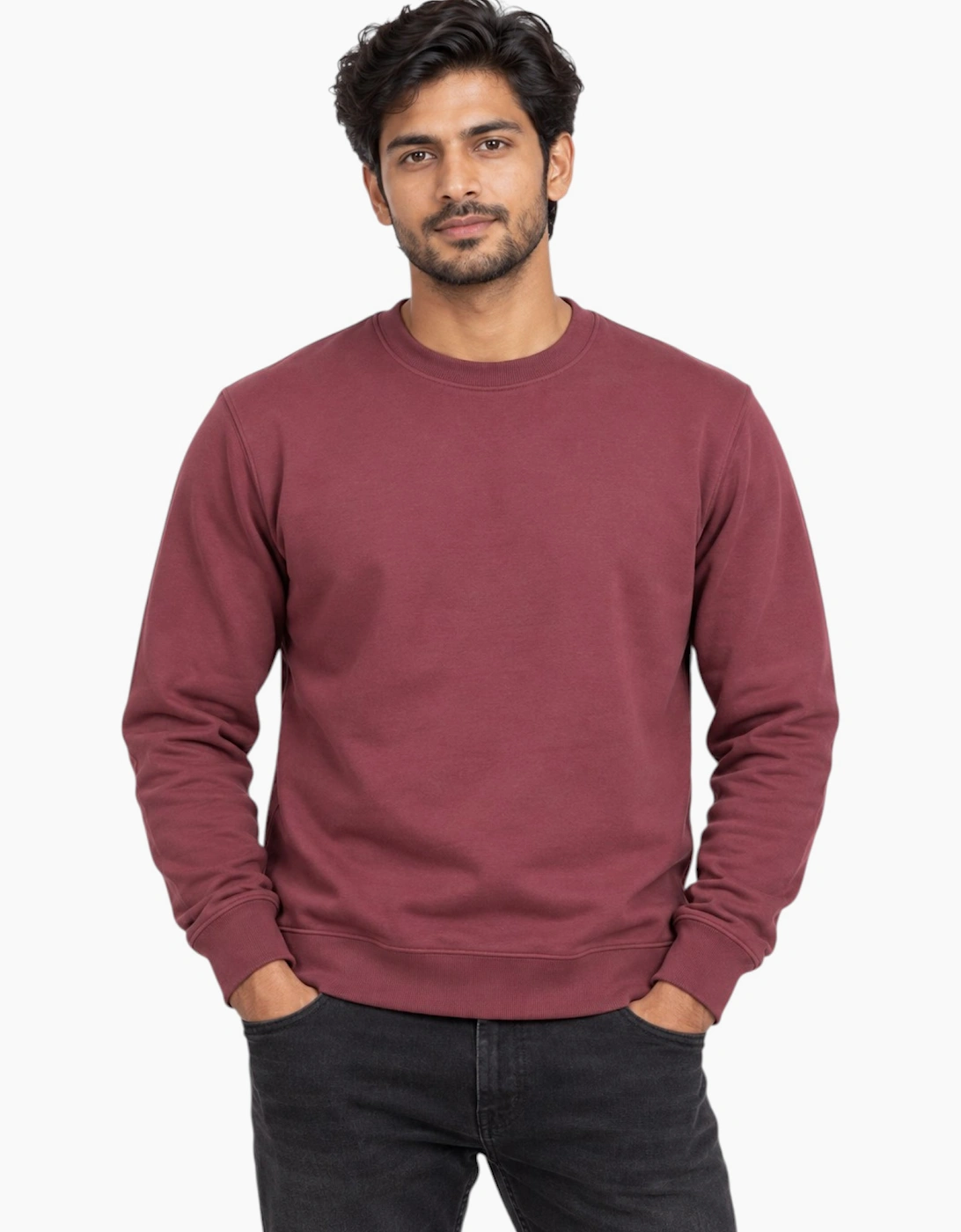 EX M&S Mens Sweatshirt Cotton Pullover Jumper
