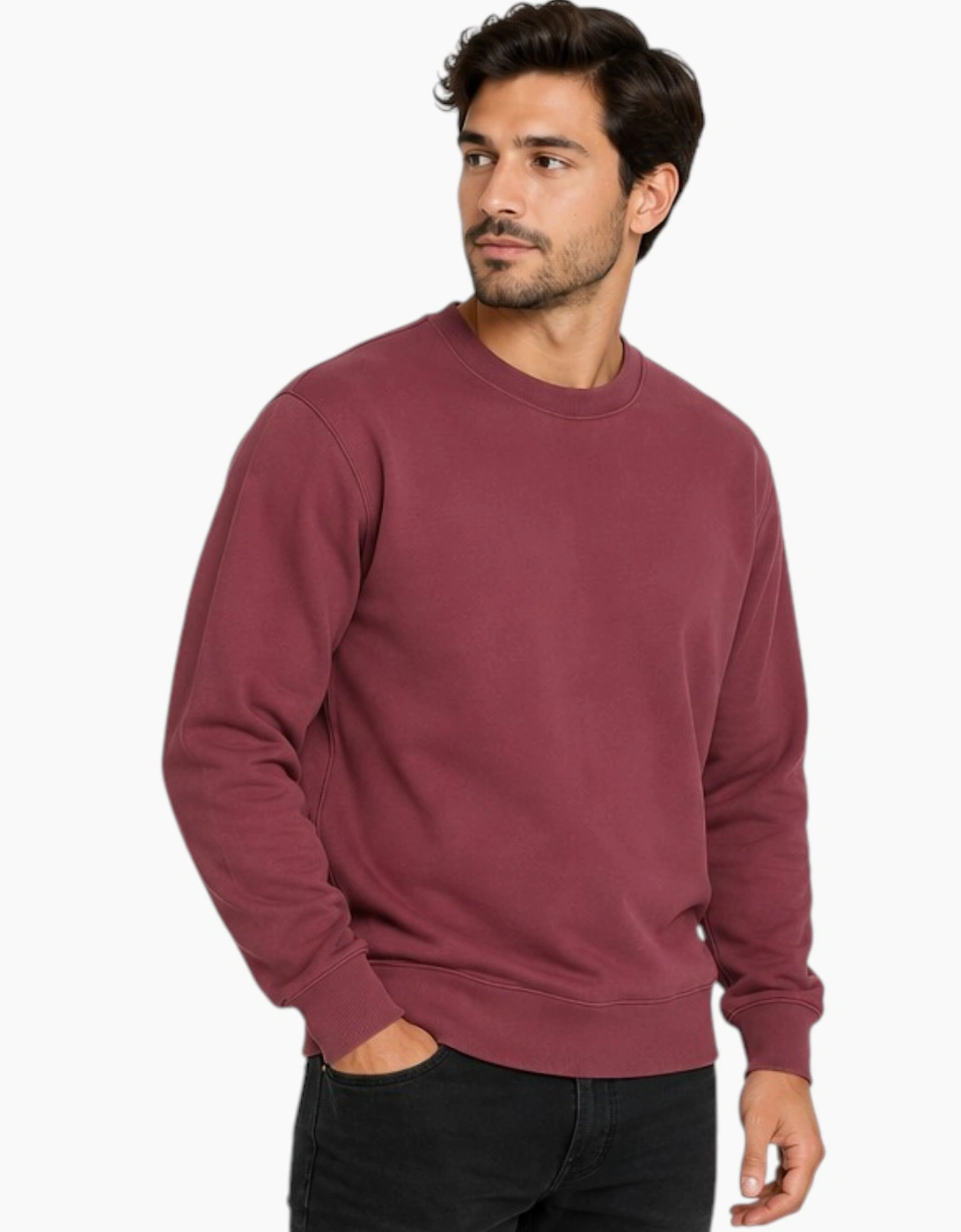 EX M&S Mens Sweatshirt Cotton Pullover Jumper