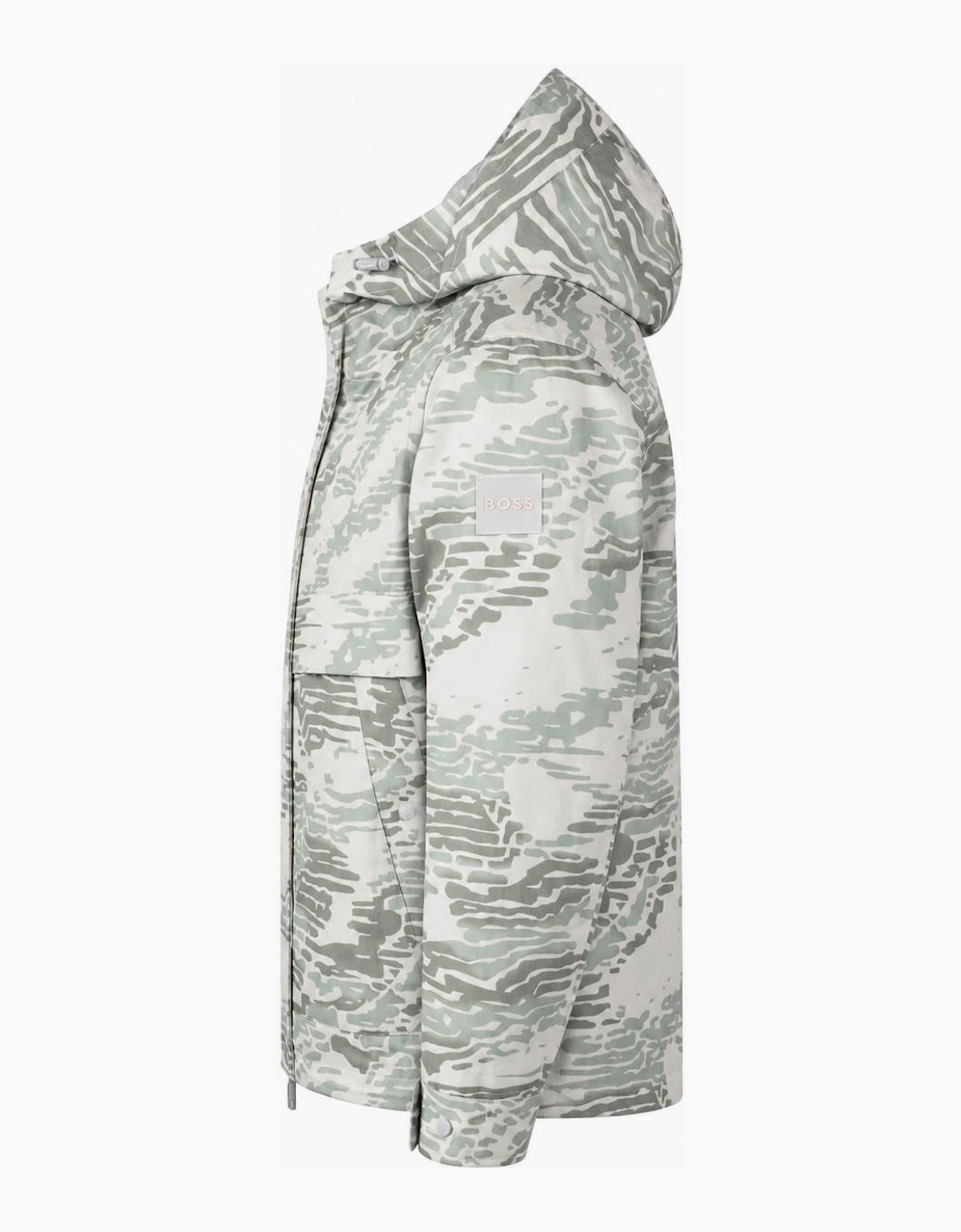 BOSS Ocombo Jacket Light Camo Green/Silver