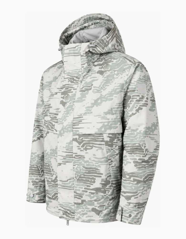 BOSS Ocombo Jacket Light Camo Green/Silver