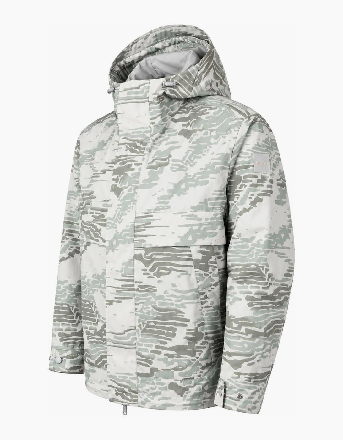 BOSS Ocombo Jacket Light Camo Green/Silver
