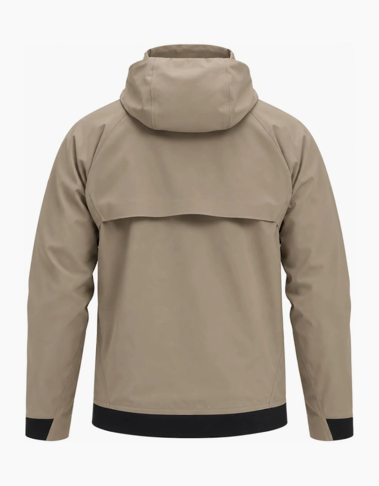 BOSS Terrace Soft Shell Jacket Light Pastel Khaki Green