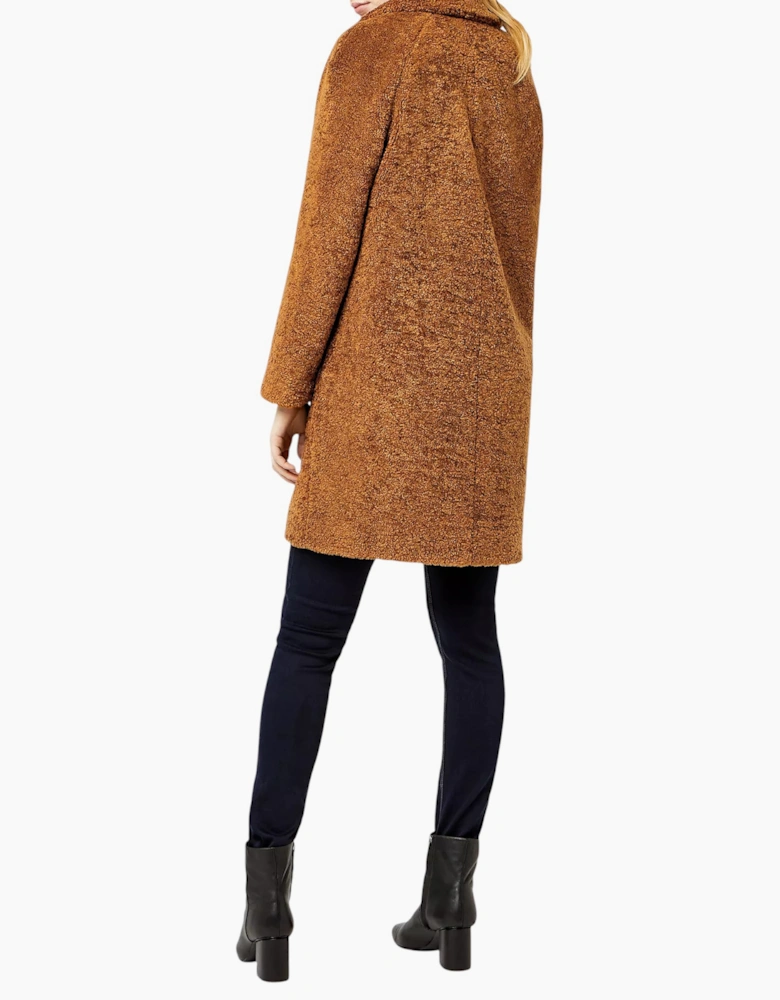 EX M&S Womens Overcoat Long Double Breasted Coat