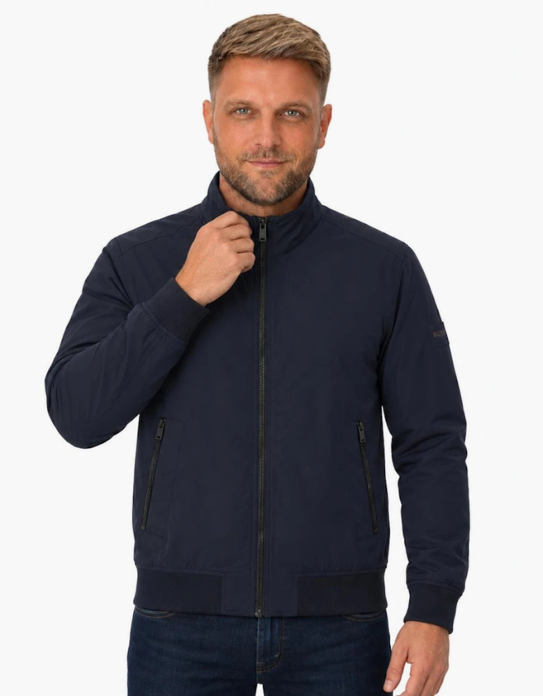 BOSS Opens Bomber Jacket Navy Blue