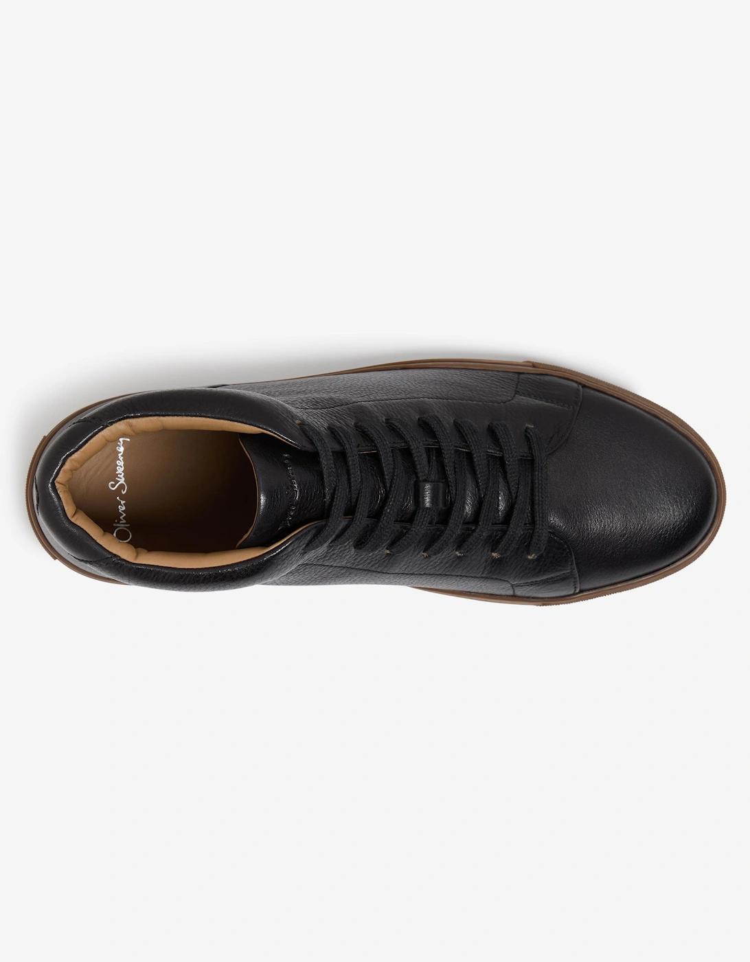 Oliver Sweeney Milled Leather Cupsole Trainers