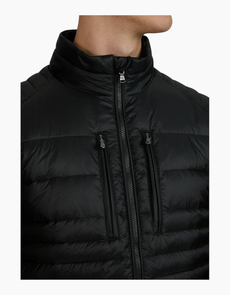 Sandbanks Ripstop Micro Puffer Jacket Black