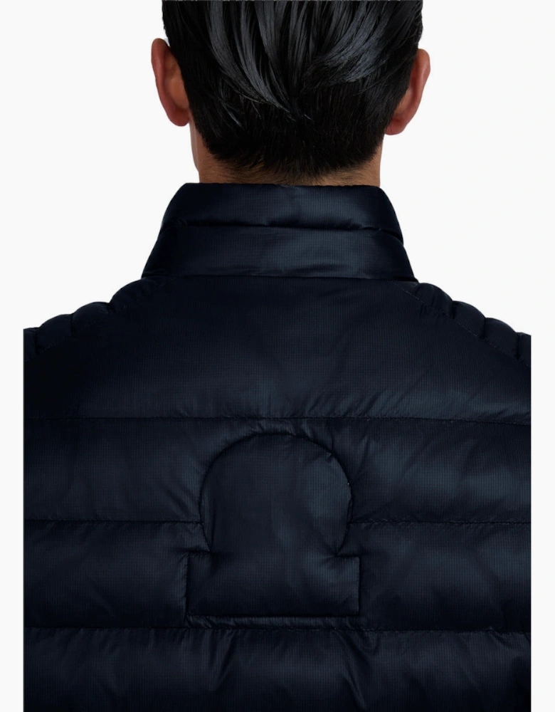 Sandbanks Ripstop Micro Puffer Gilet Navy