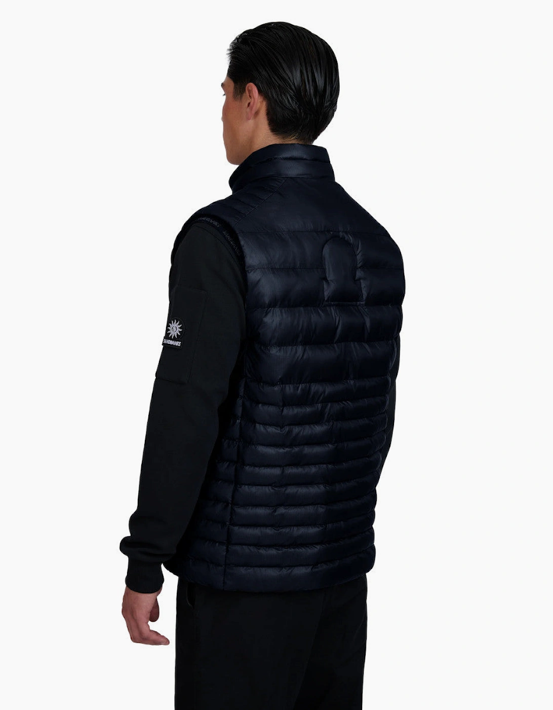 Sandbanks Ripstop Micro Puffer Gilet Navy