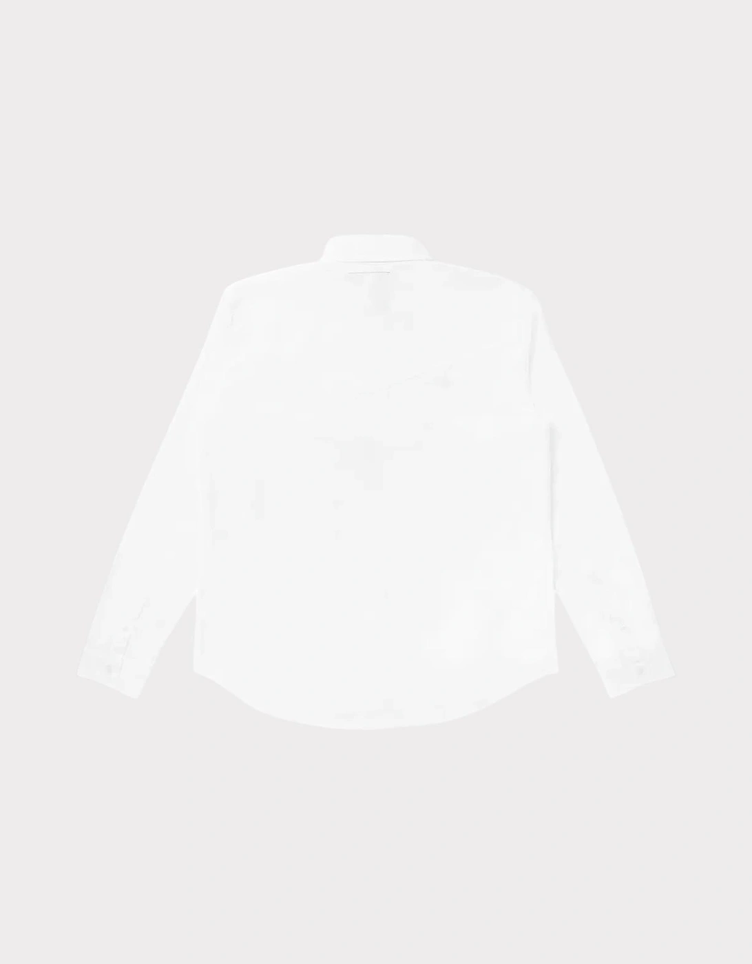 Long Sleeve Button Up White Shirt