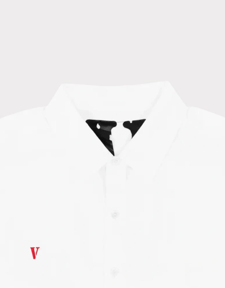 Long Sleeve Button Up White Shirt