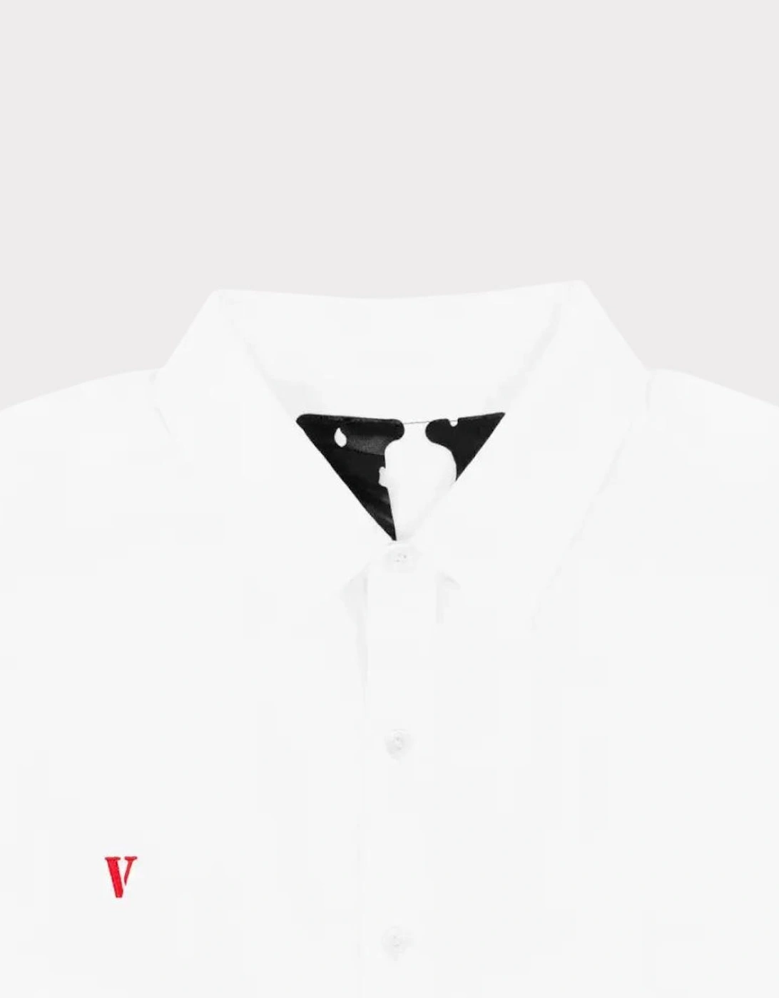 Long Sleeve Button Up White Shirt