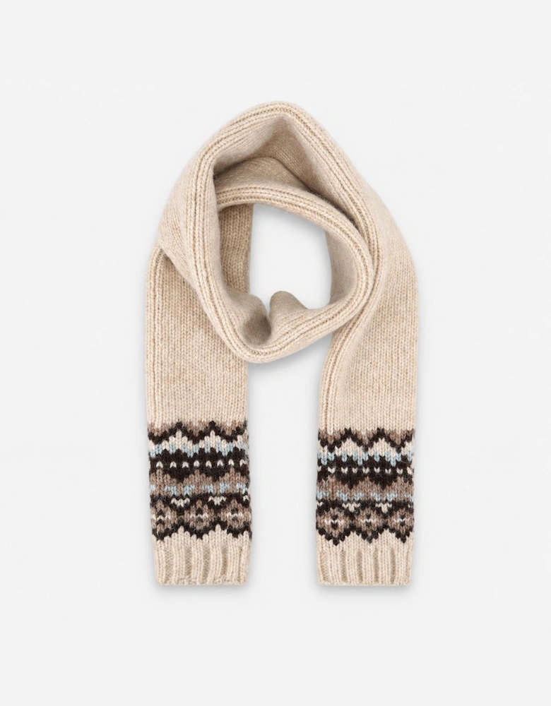 Totes Toasties FAIR ISLE SCARF & HAT SET Womens Beanie Grey