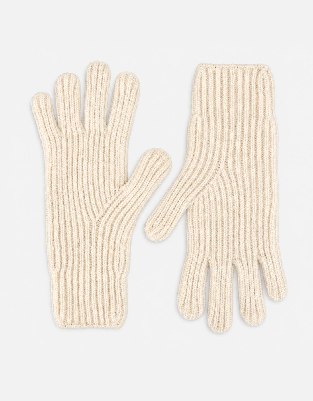 Totes Toasties CHUNKY BRUSHED RIB KNIT HAT SCARF & GLOVE SET Womens Beanie Cream