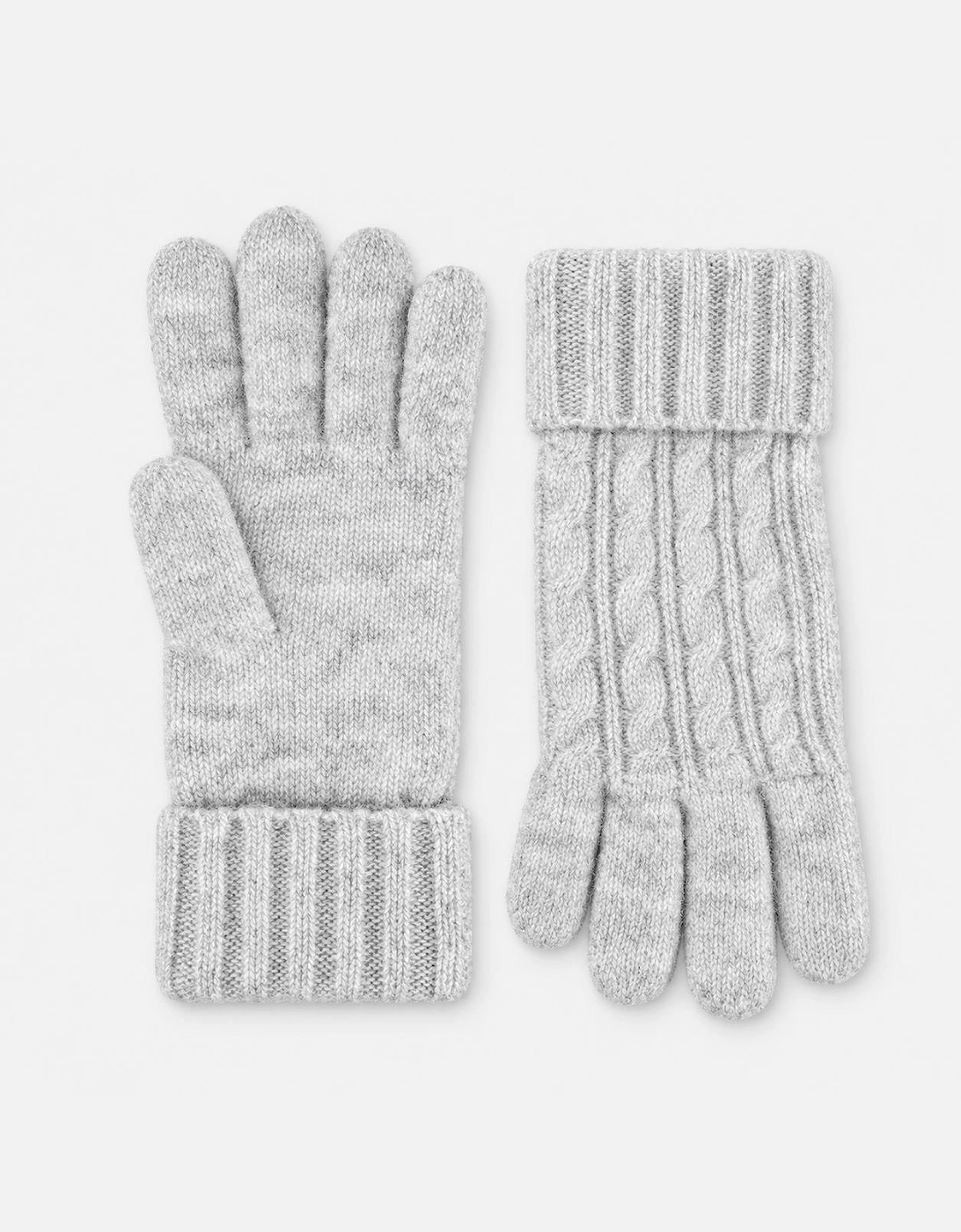 Totes Toasties KNITTED HAT SCARF & GLOVE GIFT SET Womens Beanie Grey