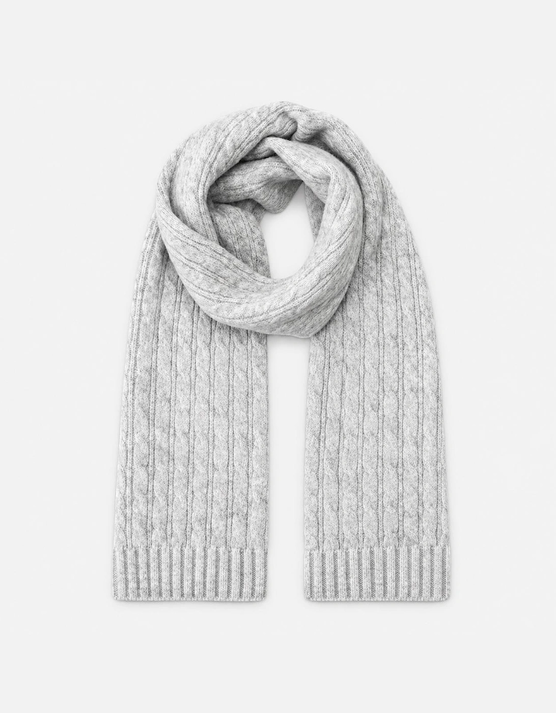 Totes Toasties KNITTED HAT SCARF & GLOVE GIFT SET Womens Beanie Grey