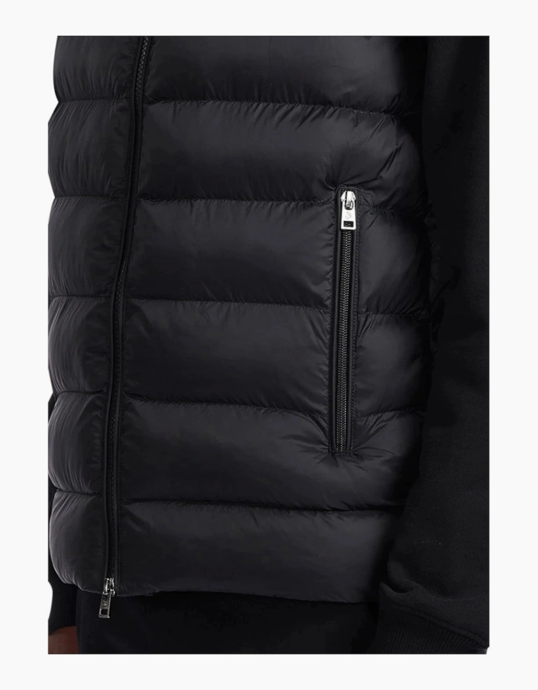 Sandbanks Frontier Micro Puffer Hooded Gilet Black