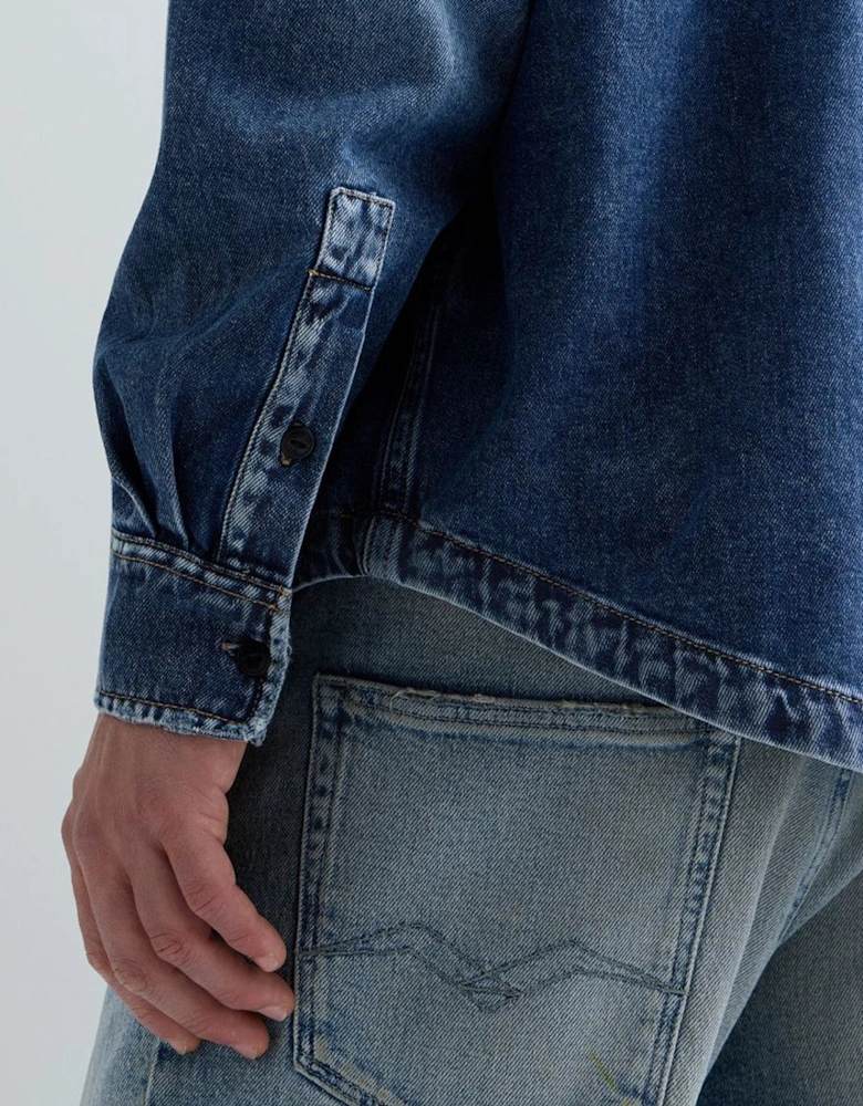 Replay Oversized Denim Overshirt