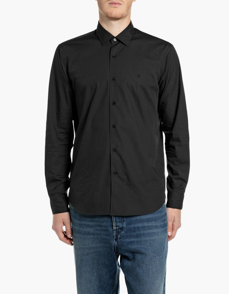 Replay Cotton Poplin Shirt