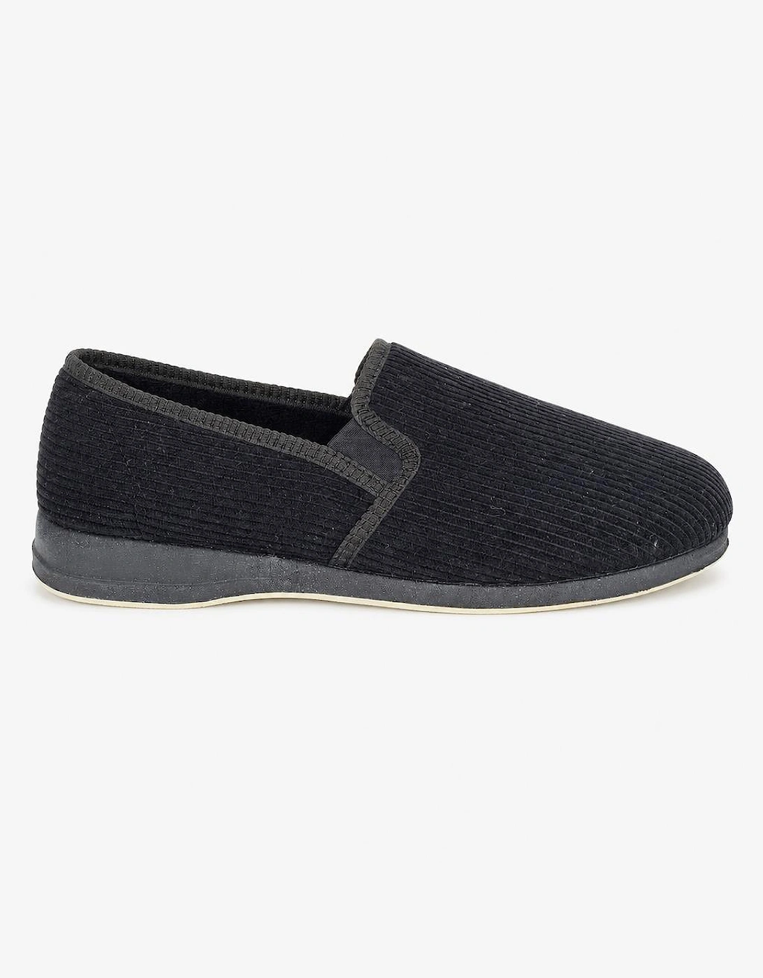 Sleepers PHIL Mens Full Slippers Black