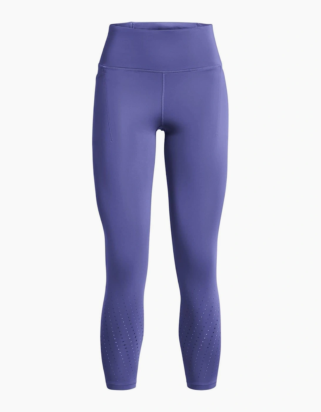 Launch Solid Patterned Running Leggings