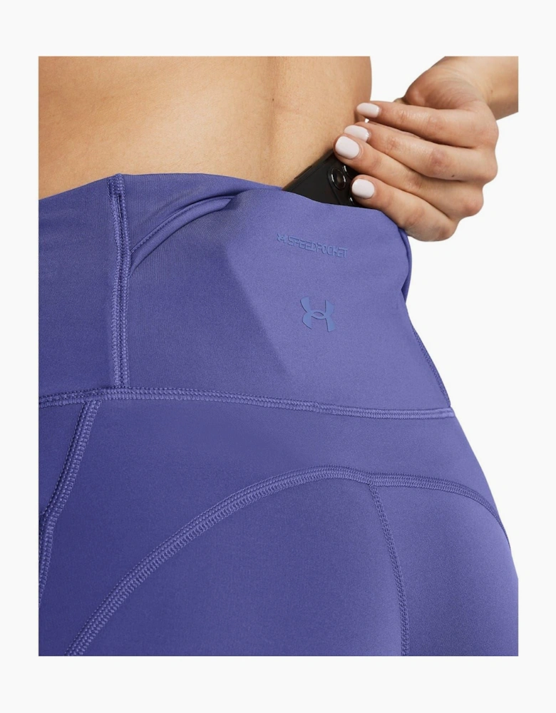 Launch Solid Patterned Running Leggings