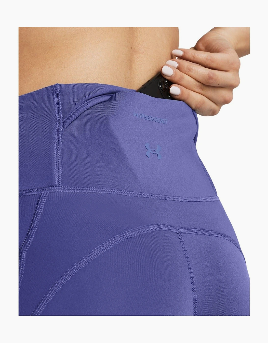 Launch Solid Patterned Running Leggings