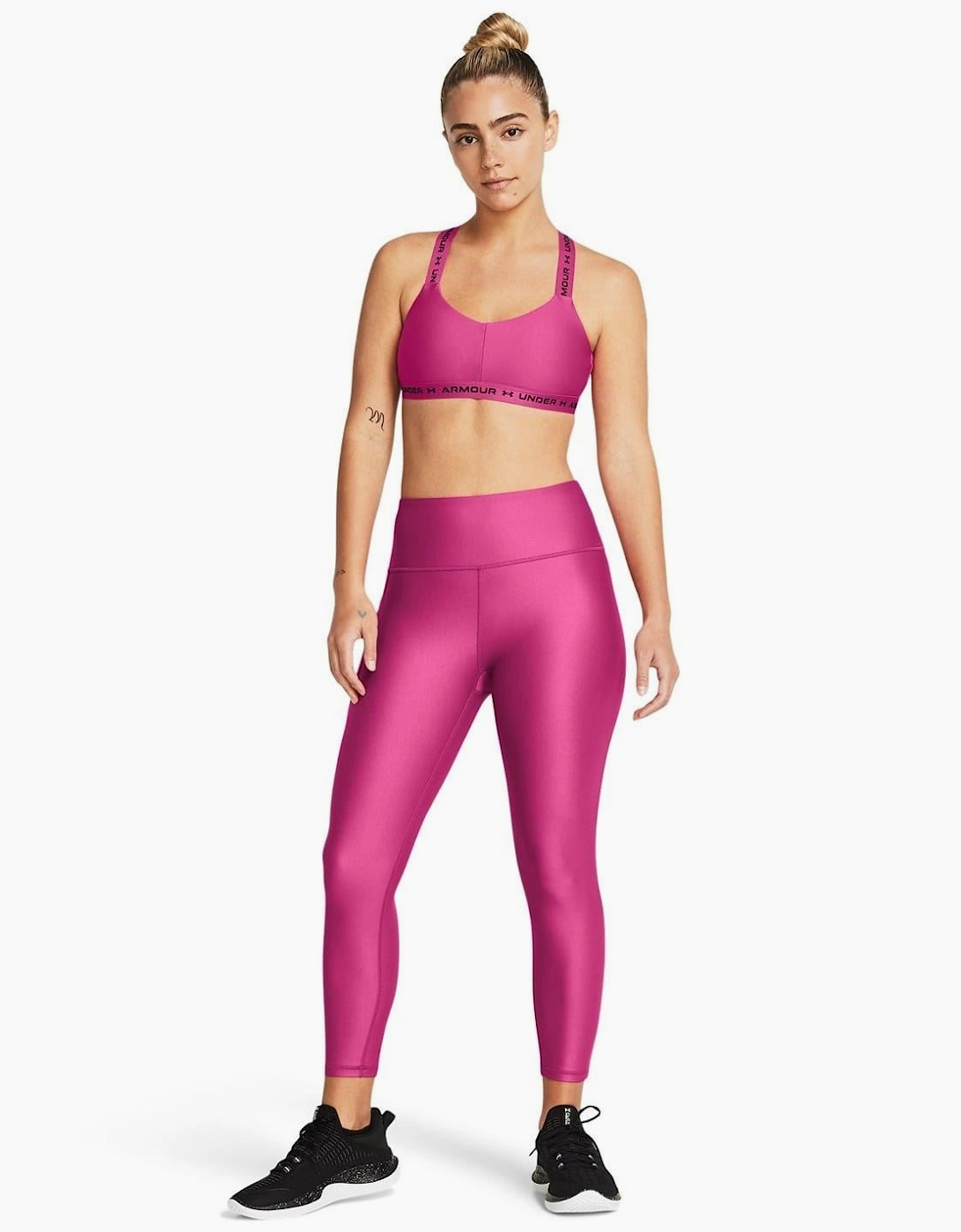 Womens No Slip Waistband Ankle Leggings