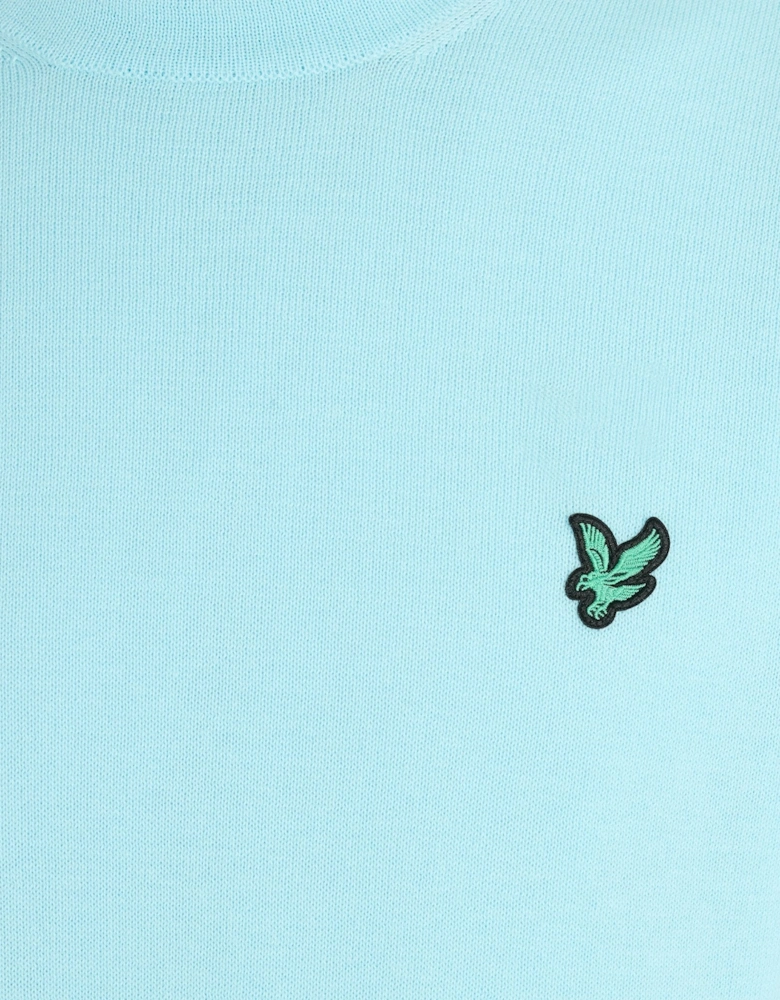 Green Eagle Cotton Blend Crew Neck Sweatshirt