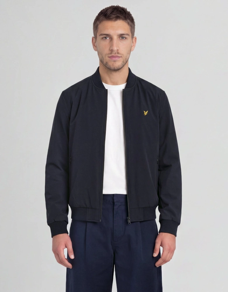 Nylon Padded Bomber Jacket