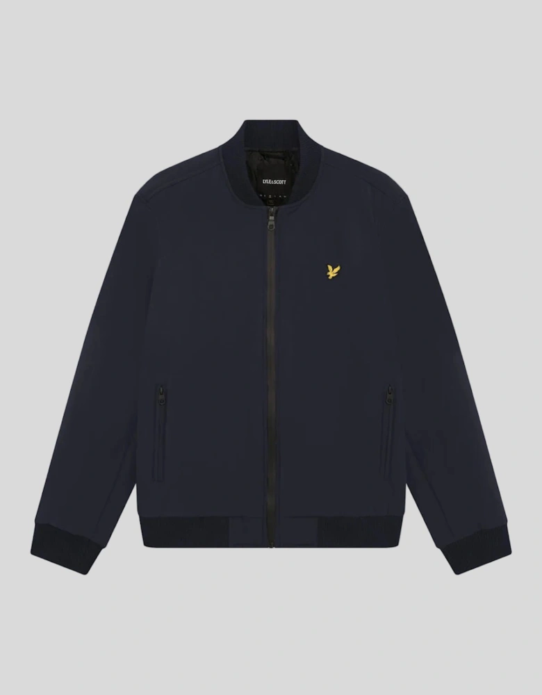 Nylon Padded Bomber Jacket