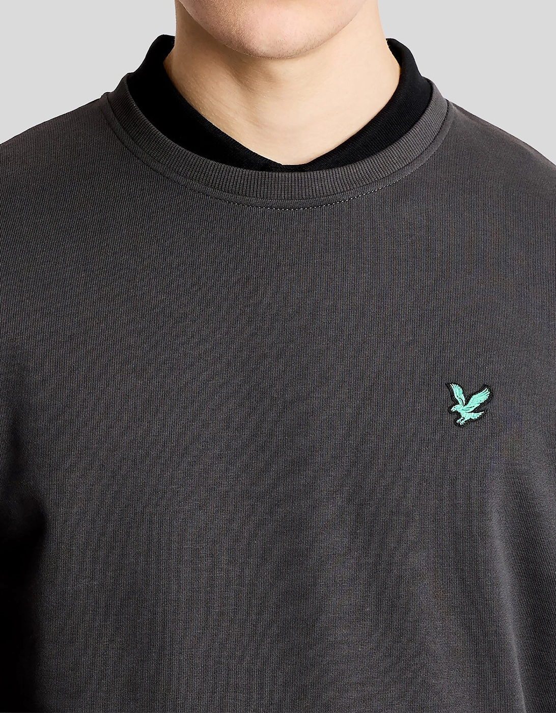 Green Eagle Cotton Crew Neck Sweatshirt
