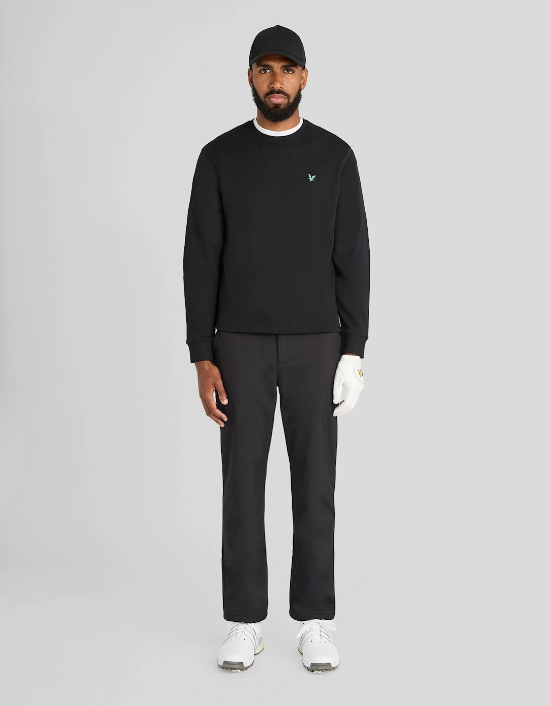 Green Eagle Cotton Crew Neck Sweatshirt