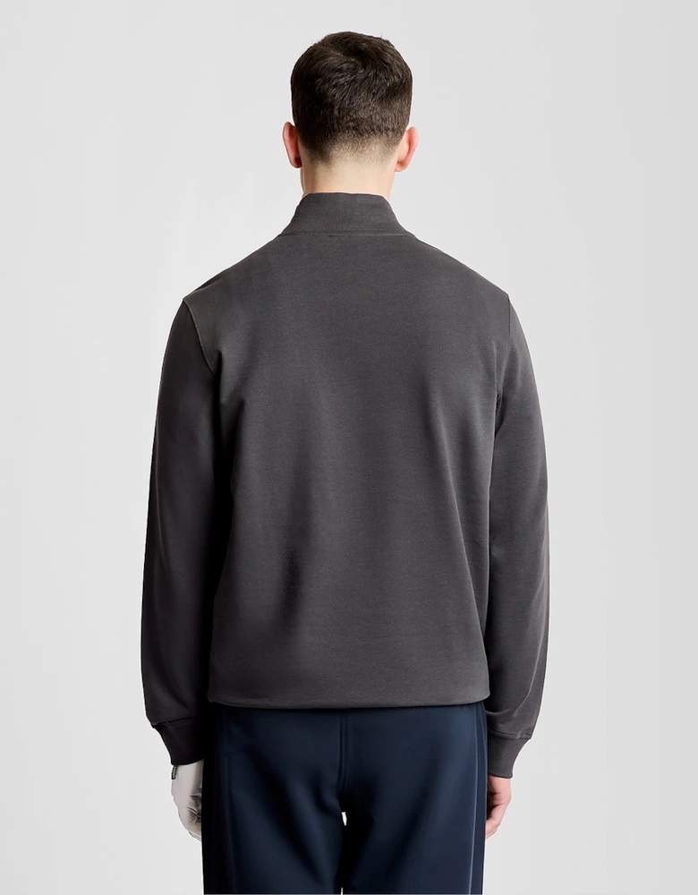 Green Eagle Cotton 1/4 Zip Midlayer