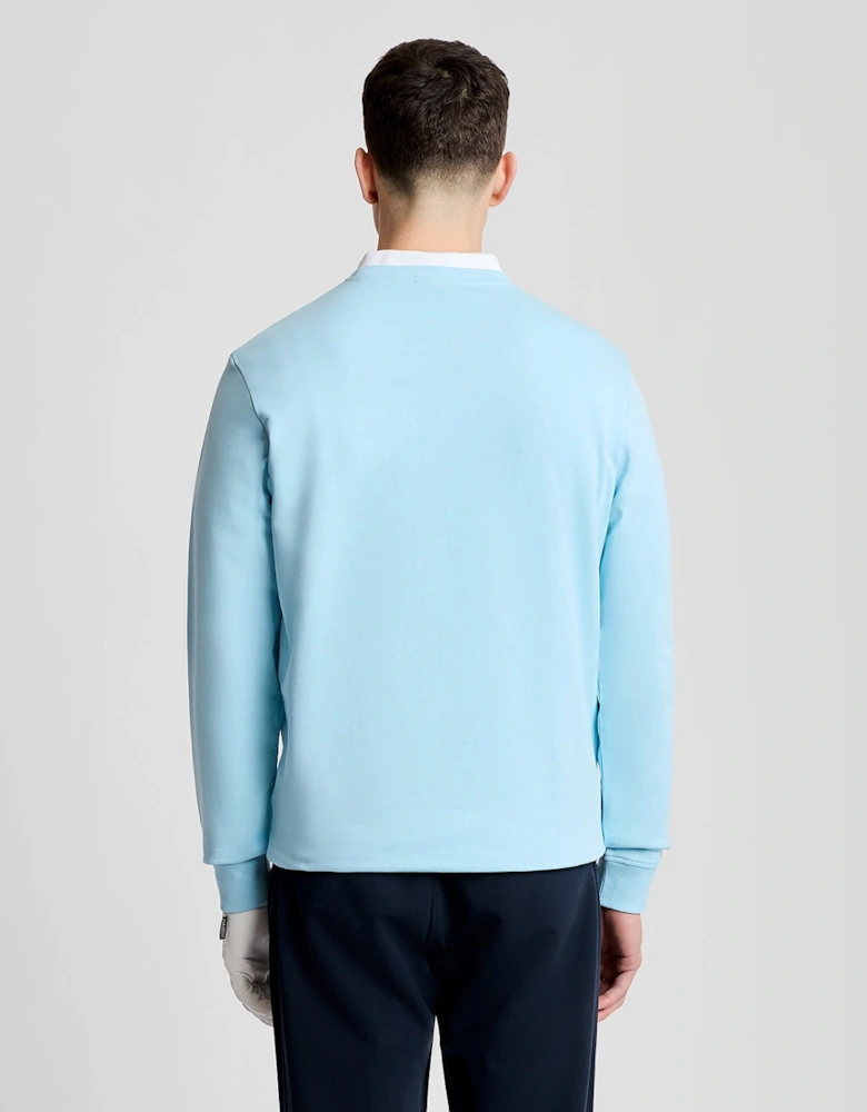 Green Eagle Cotton Crew Neck Sweatshirt