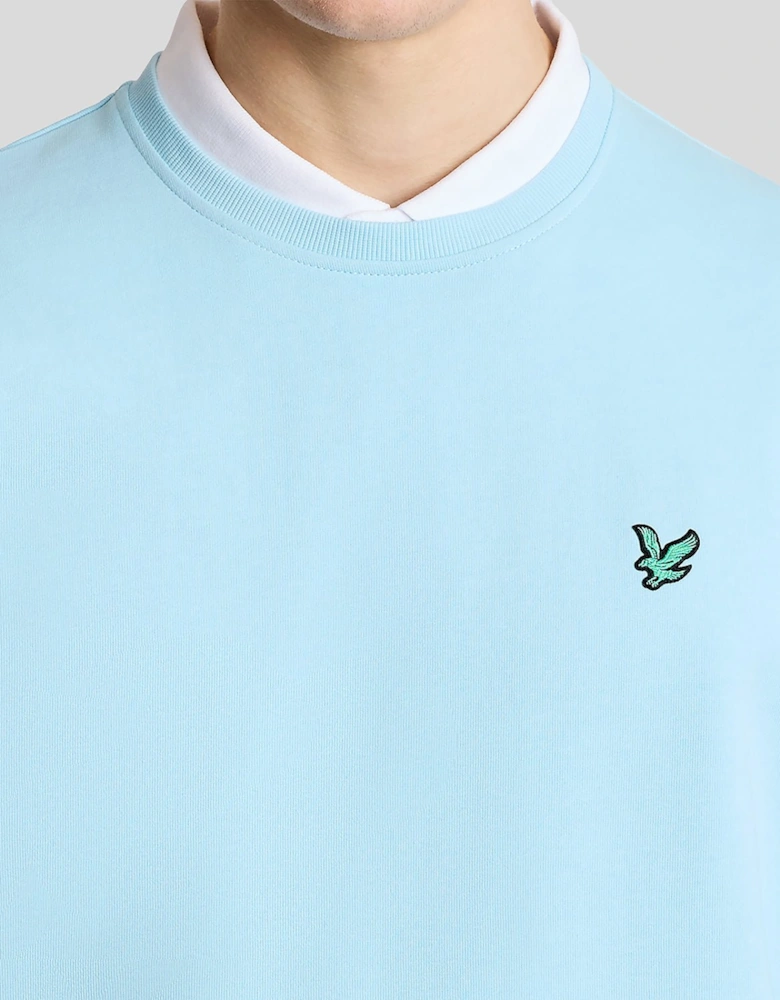 Green Eagle Cotton Crew Neck Sweatshirt
