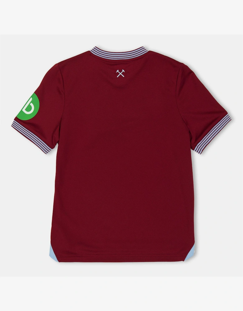 West Ham United Home Shirt 2025 2026 Juniors