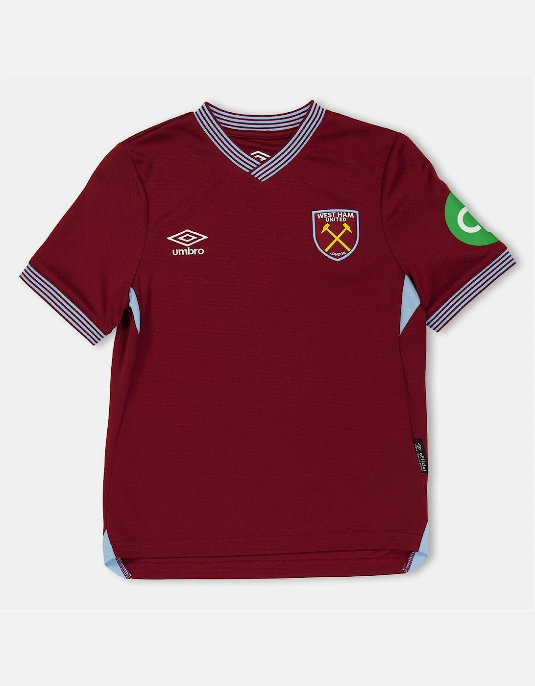 Castore Castore Boy's West Ham United Home Shirt 2025 2026 Juniors - Red